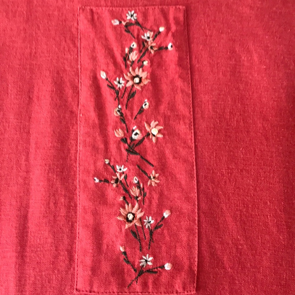 Christopher& Banks Delicately embroidered tops
